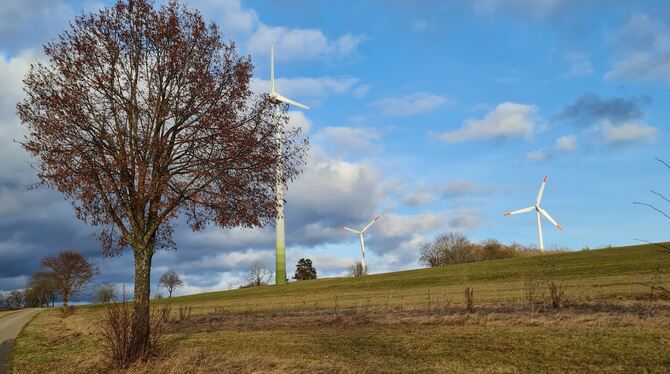 Die Windräder in Münsingen-Auingen wurden 1999 gebaut -  und sind bisher die einzigen im Kreis Reutlingen.